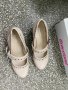 Дамски обувки Deichmann, нови, с кутия и етикет, беж, снимка 1 - Дамски обувки на ток - 35028604