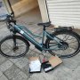 Чисто нов 28 цола алуминиев електрически велосипед колело 36 волта 350 вата 21 амптера 