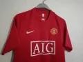 Manchester United Nike 2007/2008/2009 оригинална тениска фланелка Манчестър Юнайтед размер М, снимка 3