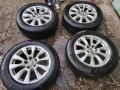 Оригинални джанти 5x120 17ки за VW Amarok,T5,T6,Multivan с гуми Michelin Alpin 235 55, снимка 1
