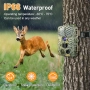 Нова Solareye Trail Camera WiFi - Соларно захранвана 4K 64MP ловна камера с нощно виждане..., снимка 7