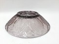 Стара стъклена фруктиера, цветно виолетово стъкло(13.2), снимка 6