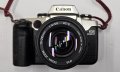 Фотоапарат Канон Canon Eos Elan II с обектив Sigma 3 броя светкавици и други аксесоари, снимка 2