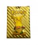 Карти за игра Pokémon, Голд, 100% пластик, 55 карти, снимка 1 - Игри и пъзели - 37694366