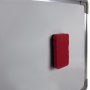 Бяла магнитна дъска за сухо изтриване 60 х 40 см + маркери, магнити и гъба, снимка 4