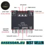 Нов мощен висококачествен мини Стерео цифров Bluetooth 5.1 усилвател Клас D 2 X  50W + 100W 2.1буфер, снимка 9