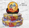 Хартиена картонена торта със или без пълнеж за детски рожден ден, снимка 12