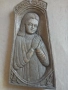 Мадона дърворезба икона , снимка 1