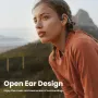 Слушалки Bohconn с костна проводимост, Bluetooth 5.3, отворени слушалки с микрофон, IPX6, снимка 7