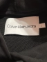 Мъжки черен памучен ватиран оригинален суичър суитшърт черен Calvin Klein качулка  памук памучен, снимка 5