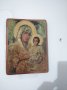 Дървена икона на Дева Мария с Младенеца, снимка 1 - Икони - 35140679