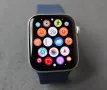 Гаранционен (2г.) смарт часовник Apple Watch SE2 V2, 44mm S/M Storm Blue Sport, снимка 3