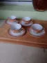 Баварски порцелан, чаши за кафе от 30-те, 4 бр с чинийки, снимка 2