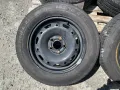 14 цола джанти 5х100 Skoda Fabia 5J et35 гуми 165/70/14 Симперит, снимка 3