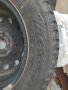 Метални джанти със зимни гуми за Форд Фиеста  185/60/14, снимка 1 - Гуми и джанти - 43475380