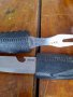 Стари нож и вилица Рибка, снимка 6