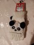 Ръкавици Панда, снимка 1 - Шапки, шалове и ръкавици - 43156272