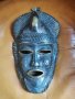 Бронзова маска Бауле, снимка 1 - Антикварни и старинни предмети - 33505083