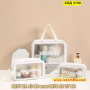 Чанта органайзер за козметика при пътуване с дръжки Washbag - КОД 3150, снимка 7