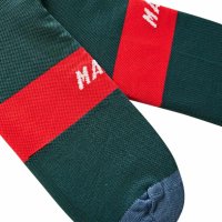 Чорапи за колоездене MAAP зиньо-зелени, снимка 2 - Велосипеди - 43506873