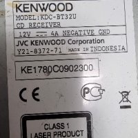 CD за кола KENWOOD KDC-BT32U , снимка 4 - Аксесоари и консумативи - 44015276