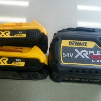 Батерия dewalt dcb183 /18v/2.0ah и Flex volt dcb546  Зарядно dcb112, снимка 1 - Винтоверти - 41359285