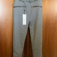 Панталон каре с висока талия Tom Tailor, снимка 1 - Панталони - 35500651