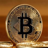 🪙💰💱Позлатена crypto Bitcoin монета в трофейна кутия (trophy case), снимка 8 - Колиета, медальони, синджири - 35428320