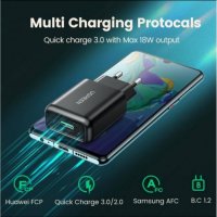 UGREEN QC3.0 18W USB бързо зарядно устройство, снимка 3 - Оригинални зарядни - 40052142