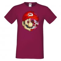 Мъжка тениска Mario Zombie 5 Игра,Изненада,Подарък,Празник,Повод, снимка 14 - Тениски - 37237925