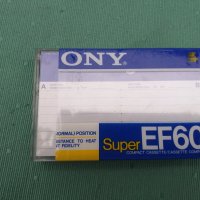 SONY Super  EF 60  Нова аудио касета, снимка 5 - Аудио касети - 34788030