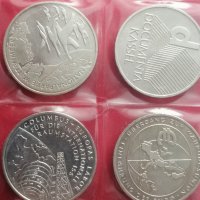 Юбилейни сребърни монети 10 Euro , снимка 5 - Нумизматика и бонистика - 32904911