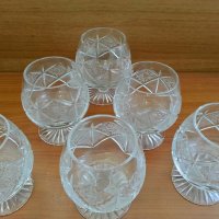 кристални чаши , снимка 3 - Антикварни и старинни предмети - 27834405