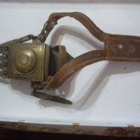 Стара бронзова барутница., снимка 2 - Антикварни и старинни предмети - 43925670