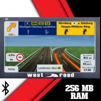 GPS НАВИГАЦИЯ WEST ROAD WR-X900EU BT AVIN FM HD 800 MHZ 256MB RAM 8GB