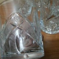  кристални чаши Зорница , снимка 3 - Антикварни и старинни предмети - 29284819