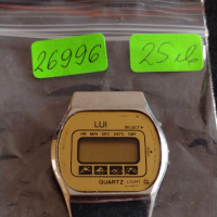 Рядък модел електронен часовник LUI QUARTZ LIGHT от соца перфектен - 26996  в Антикварни и старинни предмети в гр. Бургас - ID36548770 — Bazar.bg