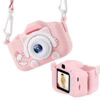 Камера за деца, Cute Kitty ДЕТСКИ ФОТОАПАРАТ снимки и видеозапис, снимка 3 - Други - 43280356