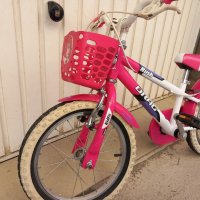Детско колело Драг Ръж 16" с кошница и помощни колела , снимка 3 - Детски велосипеди, триколки и коли - 43759767