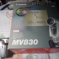 Продавам цифрова видеокамера CANON MV830, снимка 2 - Камери - 32510410