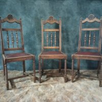 Старинни френски столове, снимка 1 - Столове - 39306458