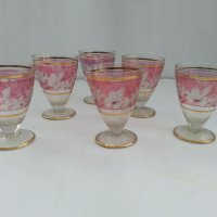 Антикварни чашки за ракия , снимка 1 - Антикварни и старинни предмети - 33117294