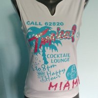 Еластична декорирана блуза / унисайз , снимка 2 - Корсети, бюстиета, топове - 36878924