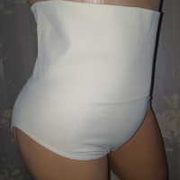 Jolinesse XL- Оформящи високи бикини в телесен цвят , снимка 4 - Бельо - 44889404