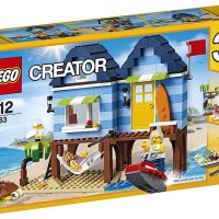 Употребявано Lego Creator - Ваканция на плажа 31063, снимка 1 - Конструктори - 43676317