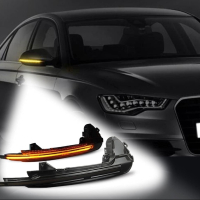 Динамични Бягащи Мигачи За Огледала За:Audi A6/S6 C7;RS6, снимка 1 - Аксесоари и консумативи - 44911958