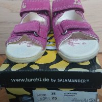 Нови детски сандали Lurchi by Salamander  25 - ти номер , снимка 1 - Детски сандали и чехли - 33235801