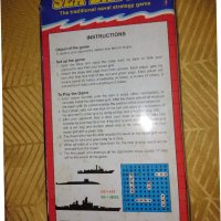 Стратегическа игра sea battle LH the tradition naval strategy game, снимка 2 - Игри и пъзели - 38960482