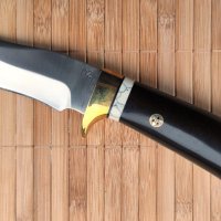 Ловен нож /ръчна изработка и стомана D2 /, снимка 2 - Ножове - 43330068