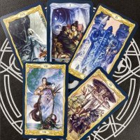 Епични и магични таро карти: Tarot of the Dream Enchantress&Epic Tarot, снимка 8 - Карти за игра - 34666283